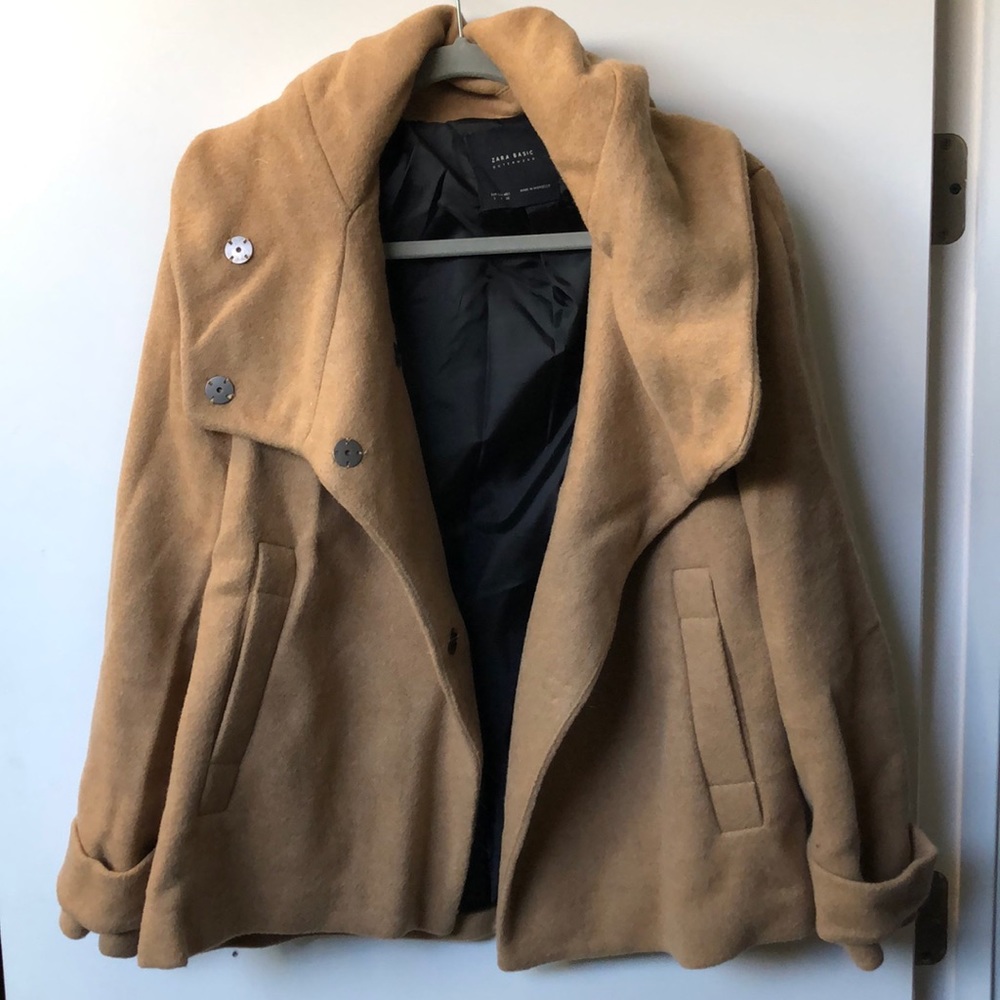 Camel Zara jacket